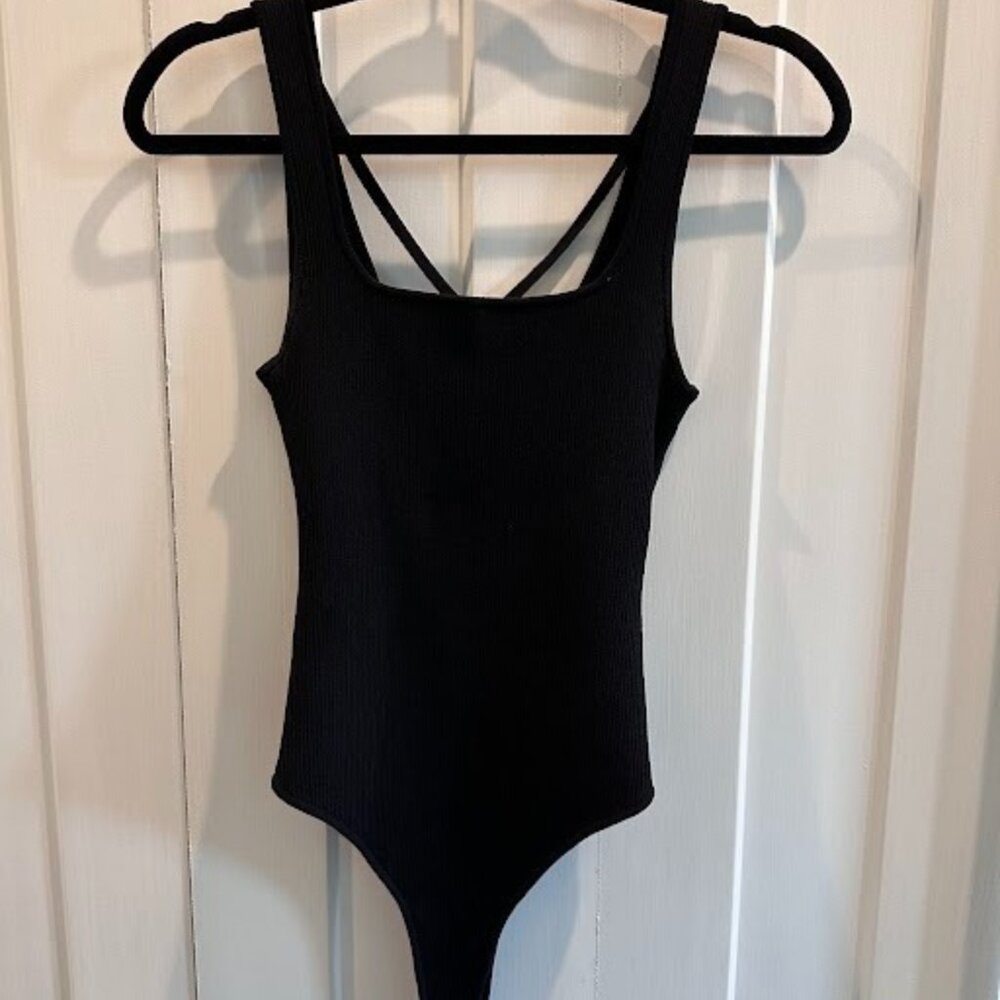 ASTR the Label Sexy black bodysuit